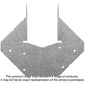 Simpson Strong-Tie H11Z H11 18-Gauge ZMAX Galvanized Hurricane Tie