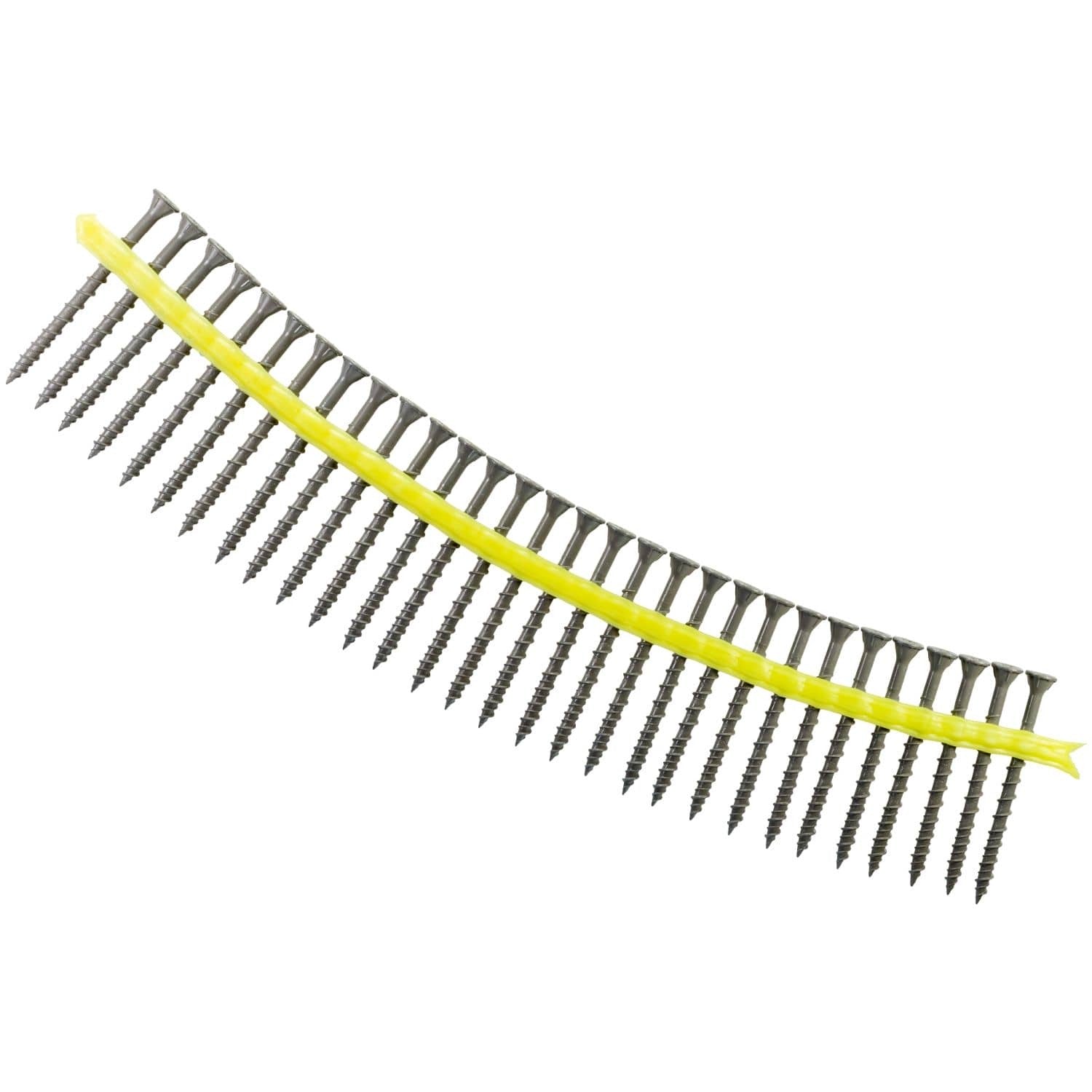 Simpson Strong-Tie WSVF212S Strong-Drive WSVF SUBFLOOR Screw (Collated), #9 x 2-1/2-in. T25, Gray, 1500-Pack