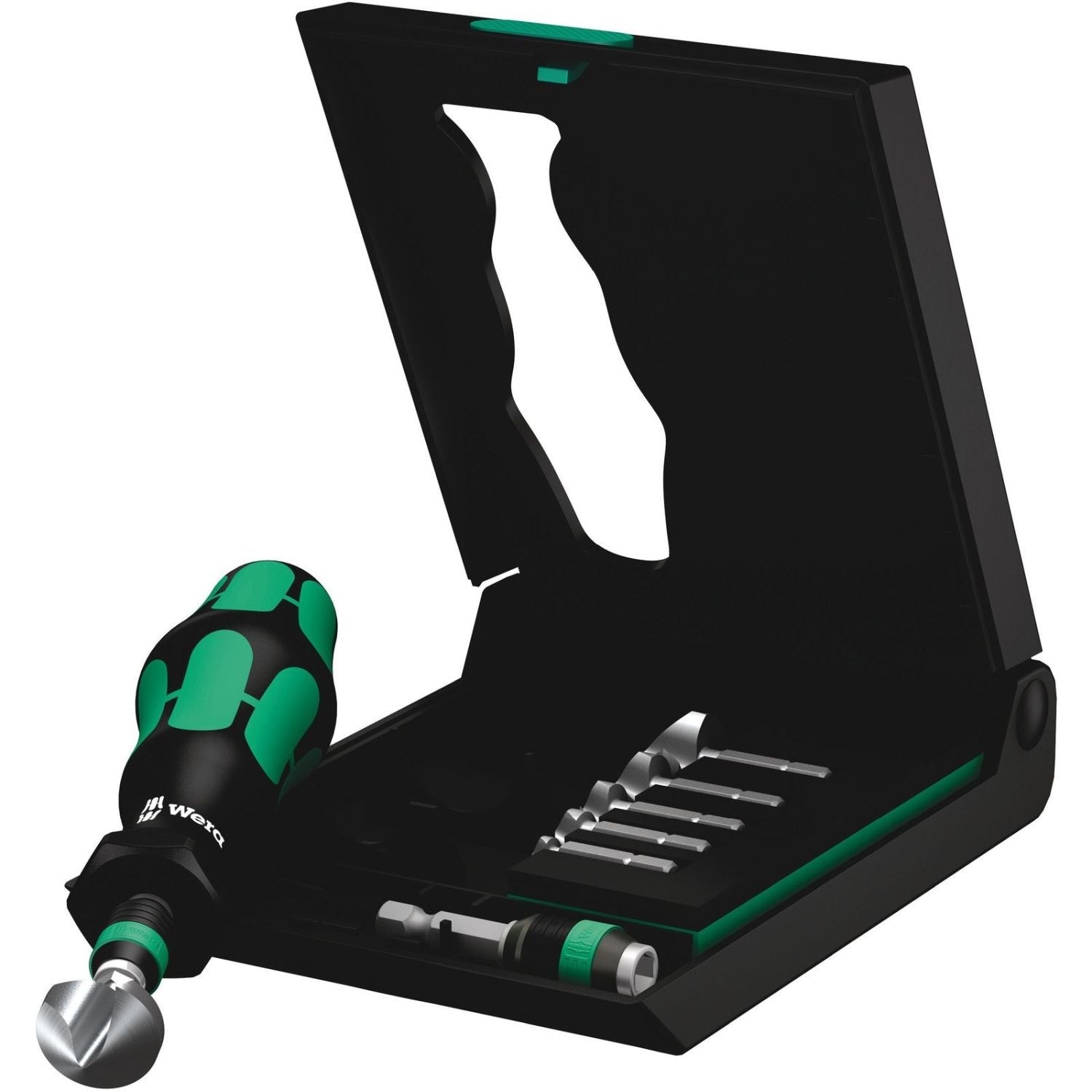 Wera 845/8 1-Flute Countersink Bit Set, 8-Pieces