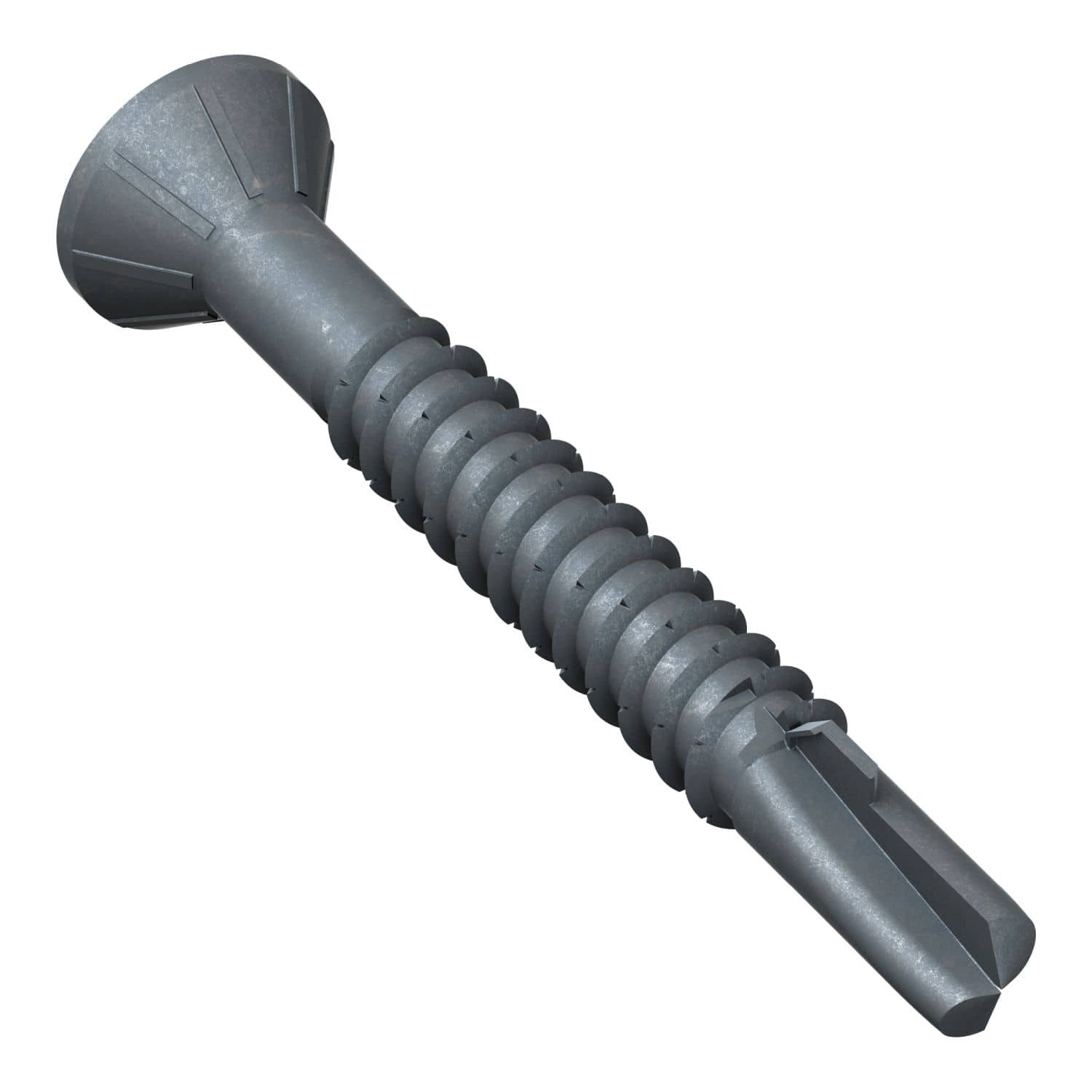 Simpson Strong-Tie TBP1245R50 Strong-Drive TB WOOD-TO-STEEL Screw, #12 x 1-3/4-in. Black Phos., 50-Pack