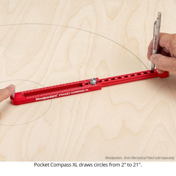 Woodpeckers PCOMP24-SET 2-Piece Pocket Compass Set