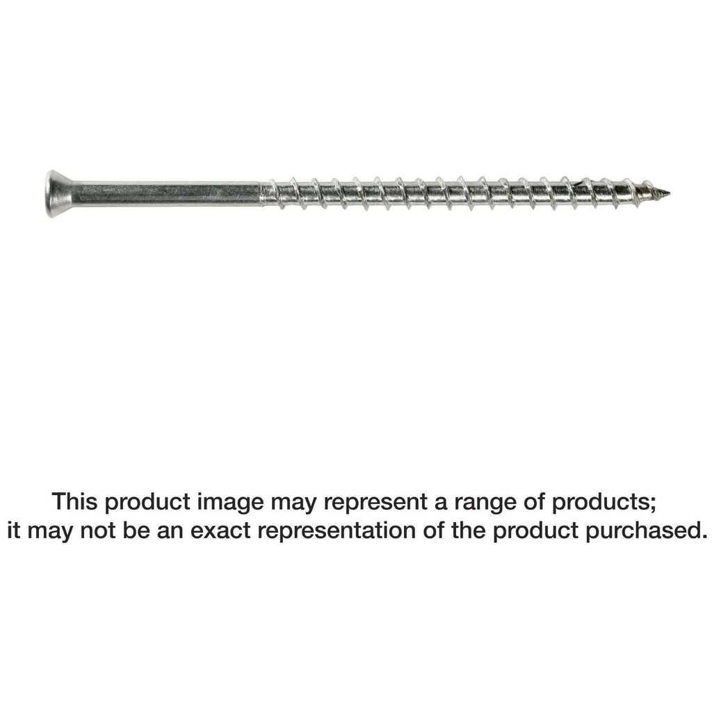 Simpson Strong-Tie S07225FTPWH01 Trim-Head Screw, 6-Lobe Drive, #7 x 2-1/4-in. T-15 Type 305, White 01, 350-Pack