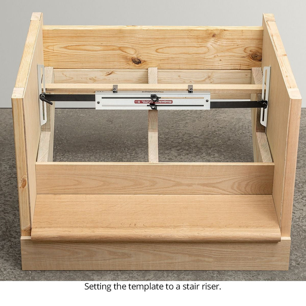 Woodpeckers Stair Tread Template Tool Jig (STTT)