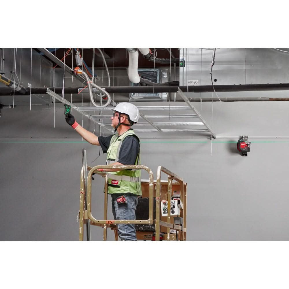 Milwaukee 3631-20 M12 Green 360 Degree Single Plane Laser, Bare Tool