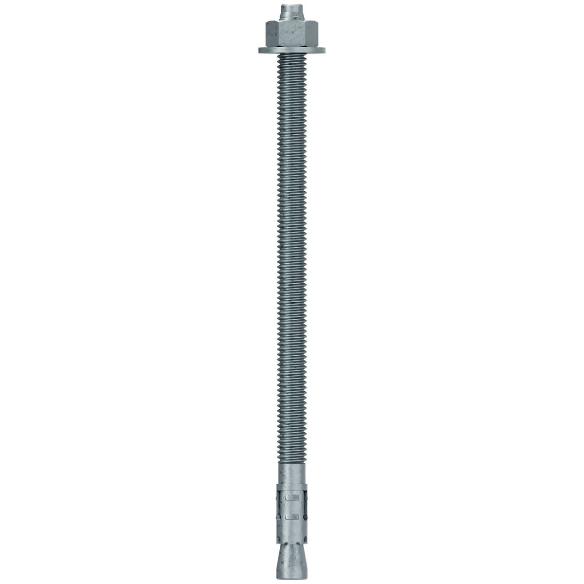 Simpson Strong-Tie STB2-37700MGF50 Strong-Bolt 2, 3/8-in. x 7-in. Mechanically Galvanized Wedge Anchor, Fully Assembled, 50-Pack