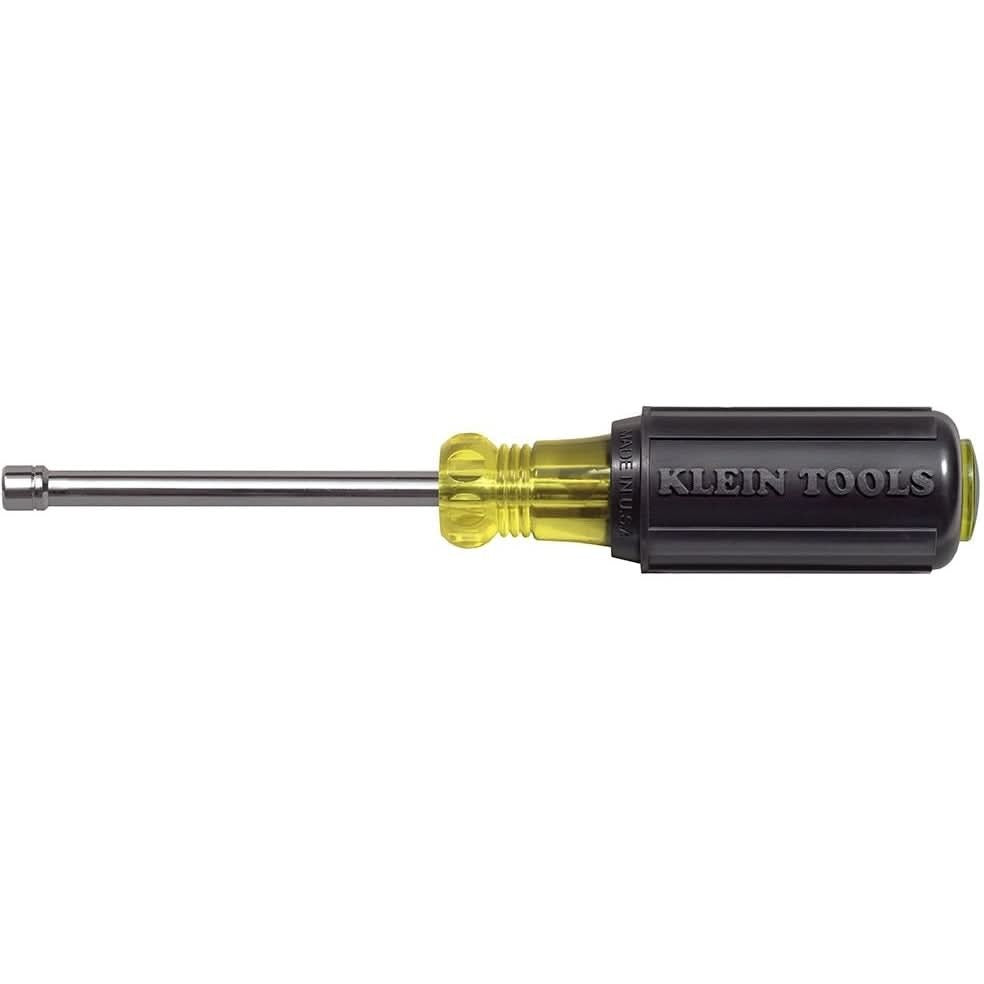 Klein 630-4MM 4 mm Cushion-Grip Hollow-Shank Nut Driver - 3"-Shank