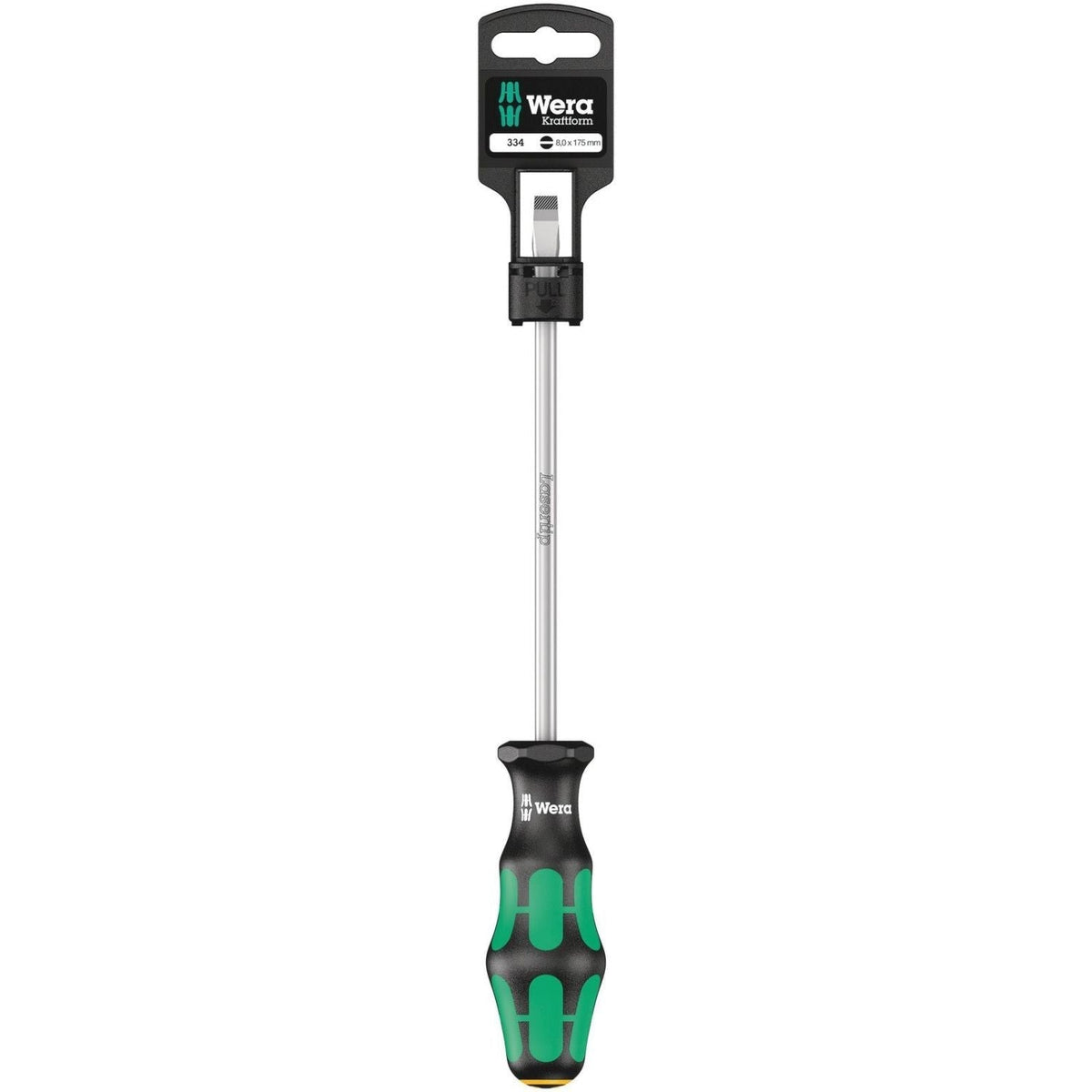 Wera 334 SB Screwdriver For Slotted Screws, 1.2x8x175-mm.