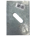 Simpson Strong-Tie BPS 1/2-6HDG BPS 3-in. x 4-1/2-in. HDG Slotted Bearing Plate with 1/2-in. Bolt Dia.