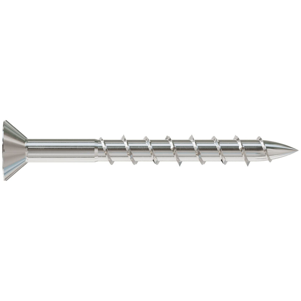 Simpson Strong-Tie S08162WP5 Deck-Drive DWP WOOD SS Screw, #8 x 1-5/8-in. T-20, Flat Head, Type 305, 5-lb.