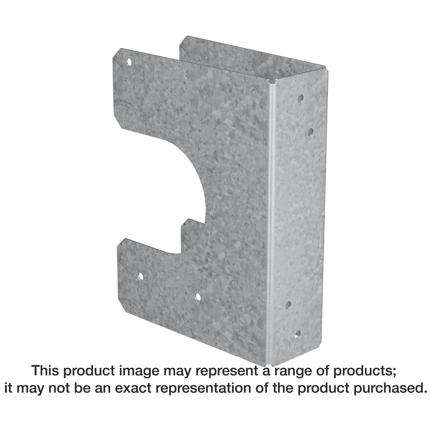Simpson Strong-Tie SS1.5 SS 16-Gauge Galvanized Stud Shoe for 2x Stud