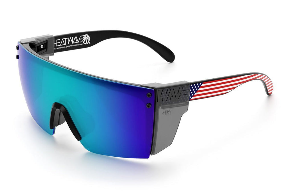 Heat Wave Lazer Face Stars & Stripes USA Z87 Sunglasses