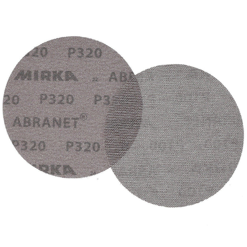 Mirka Abranet 6-in. P80 Hook and Loop Net Sanding Discs, 10-Pack (9A-241-080)