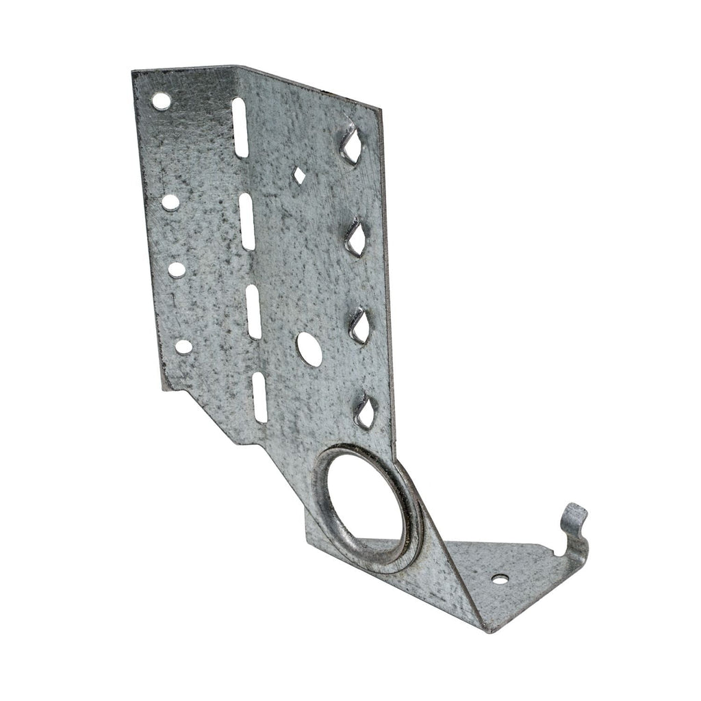 Simpson Strong-Tie LSSJ26RZ LSSJ ZMAX Face-Mount Adjustable Light Slopeable/Skewable Jack Hanger for 2x6, Right