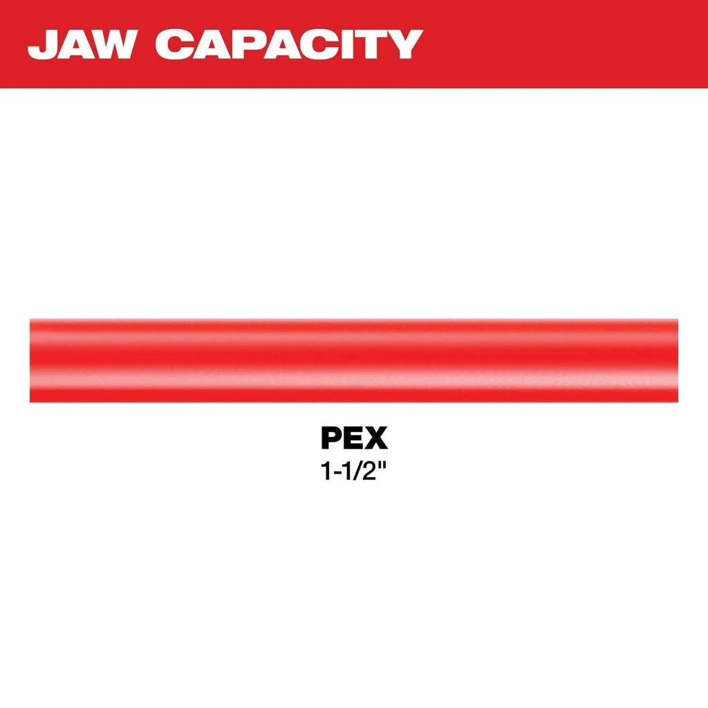Milwaukee 49-16-2456C 1-1/2" PEX Crimp (F1807) Jaw for M12 FORCE LOGIC Press Tool
