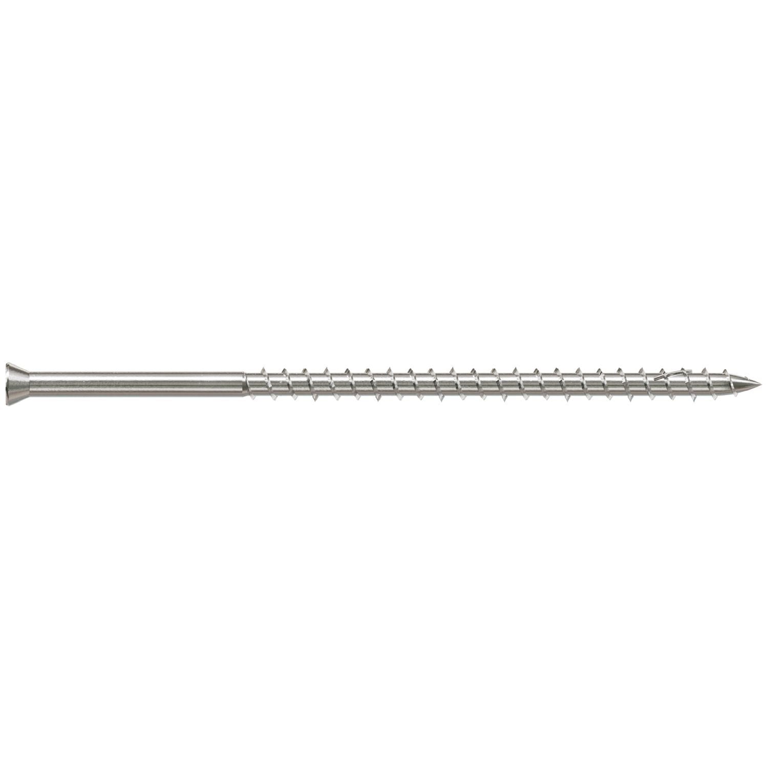 Simpson Strong-Tie S09400WP1 Deck-Drive DWP WOOD SS Screw, #9 x 4-in. T-20, Trim Head, Type 305, 1-lb.
