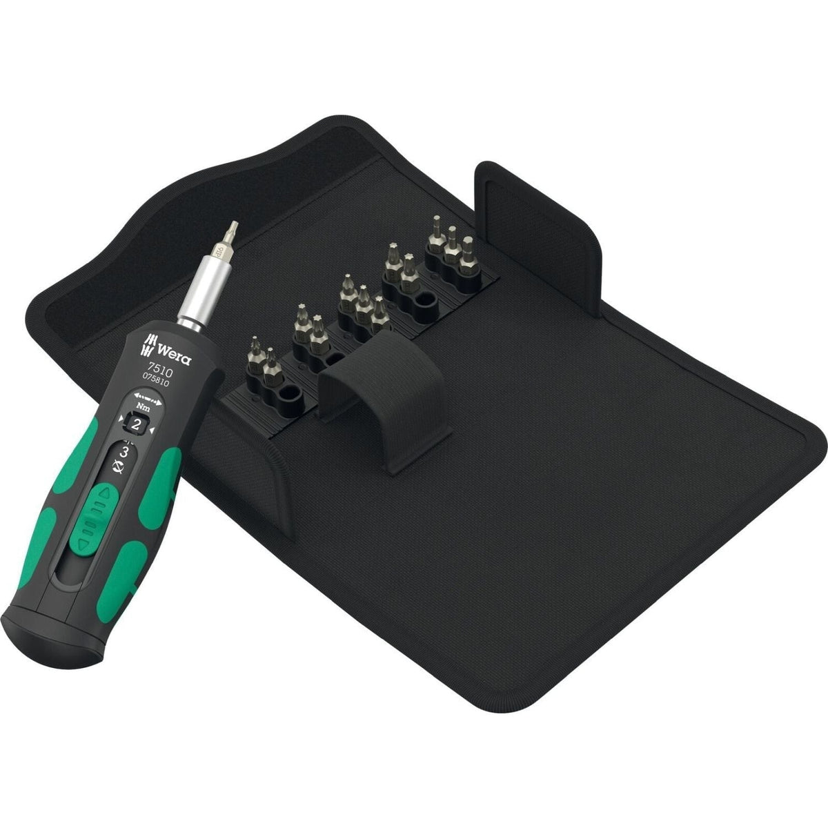 Wera 7510/14 Safe-Torque Speed Tool Set For Carbide Inserts, 14-Pieces