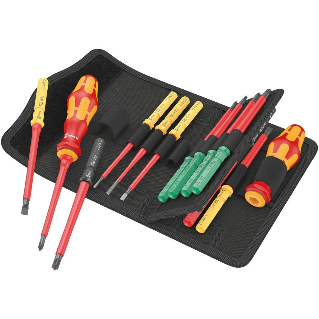 Wera Kraftform Kompakt VDE 17 Universal 1 Tool Finder, 17-Pieces