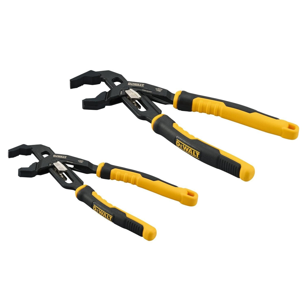 DeWALT DWHT82824 Slidelock 8-in. and 10-in. V-Jaw Plier, 2-Pack