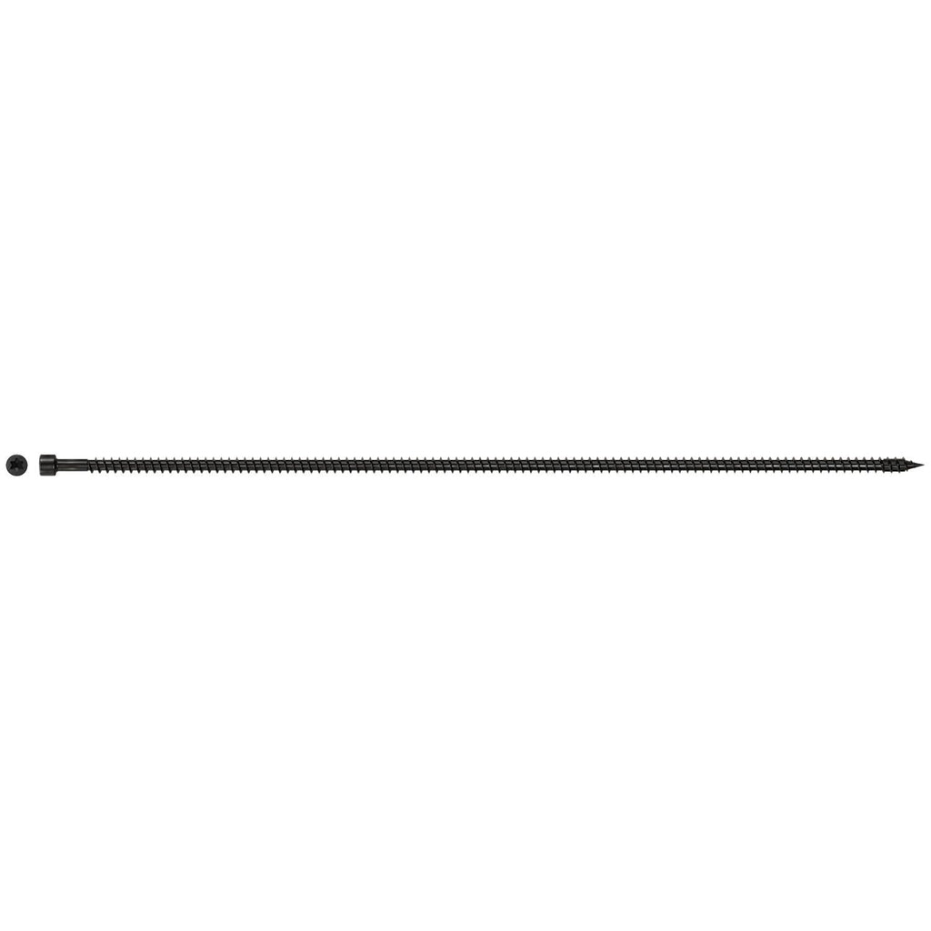 Simpson Strong-Tie SDCFC8X430-R25 Strong-Drive SDCFC TIMBER-CFC Screw, 0.315-in. x 17-in. T40, E-Coat, 25-Pack