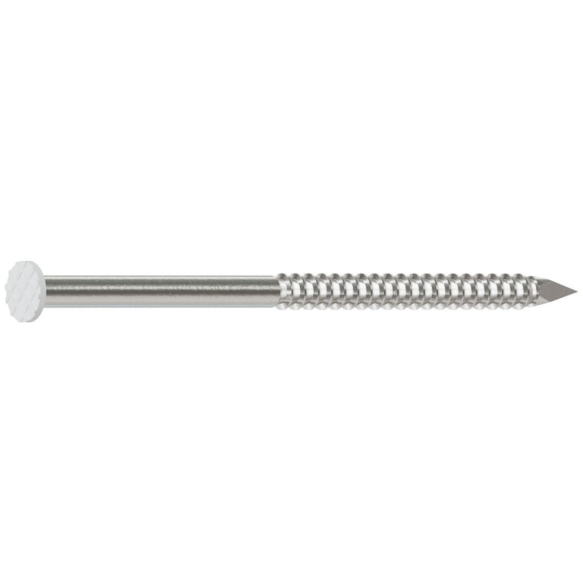 Simpson Strong-Tie S5SNDW1 Painted Siding Nail, 1-3/4-in. x .083-in. Type 304 Stainless Steel, White, 1-lb.