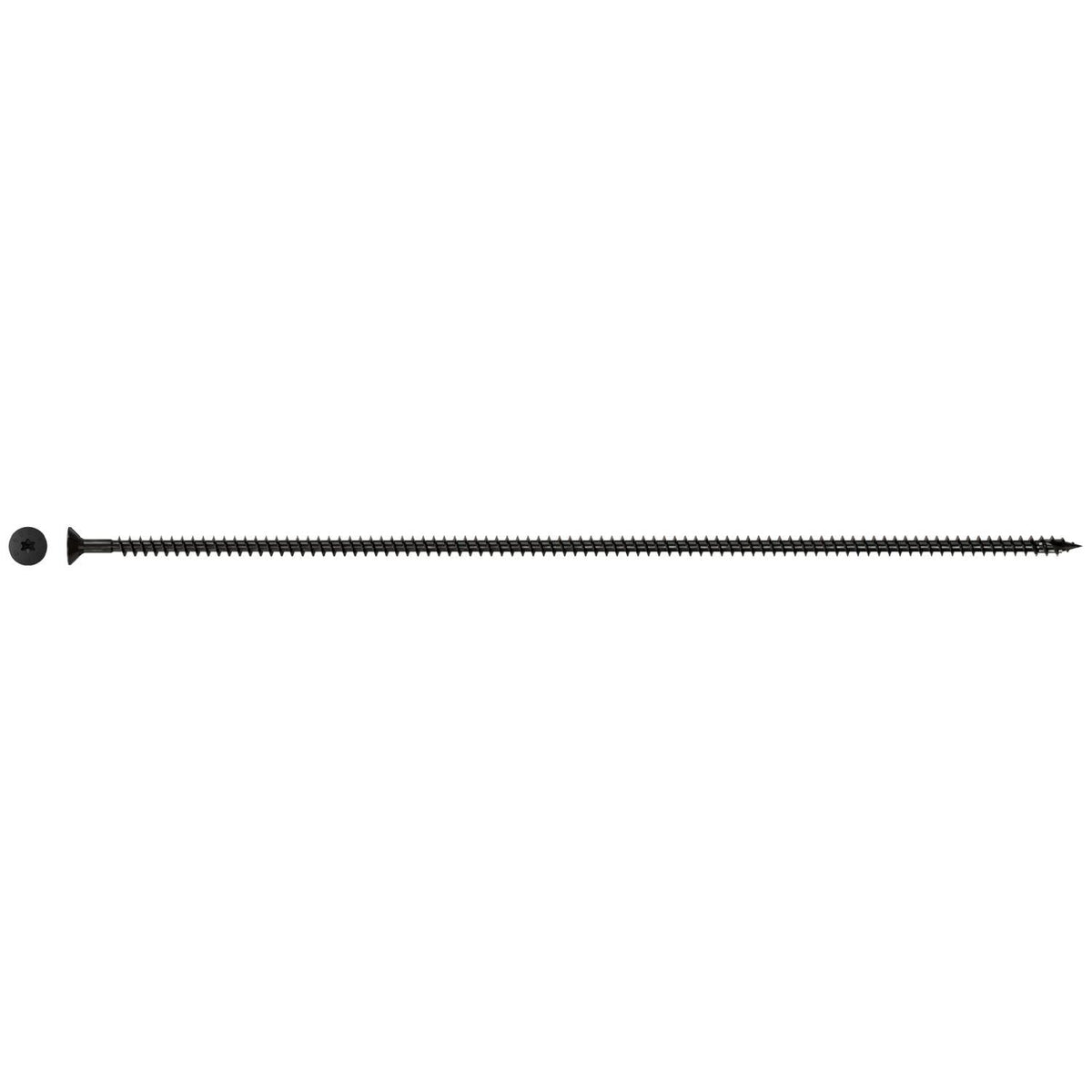 Simpson Strong-Tie SDCF12X600 Strong-Drive SDCF TIMBER-CF Screw, 0.470-in. x 23-5/8-in. T50, E-Coat, 50-Pack