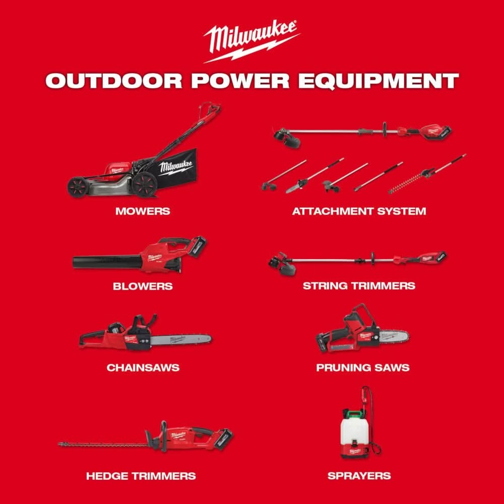 Milwaukee 49-16-2719 M18 FUEL QUIK-LOK Articulating Hedge Trimmer Attachment