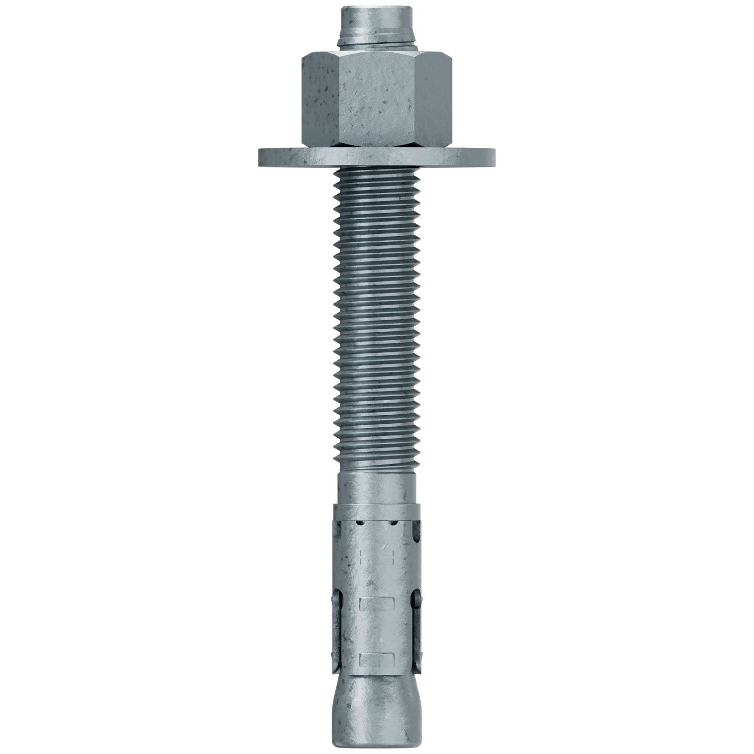 Simpson Strong-Tie STB2-75614MGF10 Strong-Bolt 2, 3/4-in. x 6-1/4-in. Mechanically Galvanized Wedge Anchor, Fully Assembled, 10-Pack