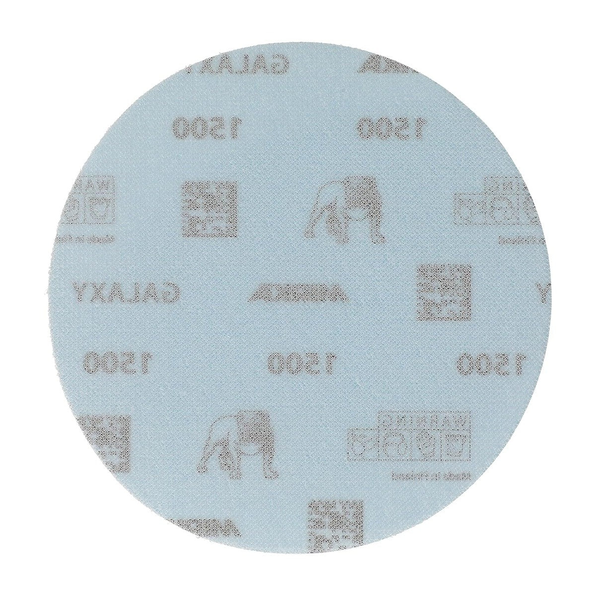 Mirka Galaxy 6-in. 1500 Grit Hook and Loop Sanding Discs, 50-Pack for Epoxy, Wood, and Metal (FY-622-1500)