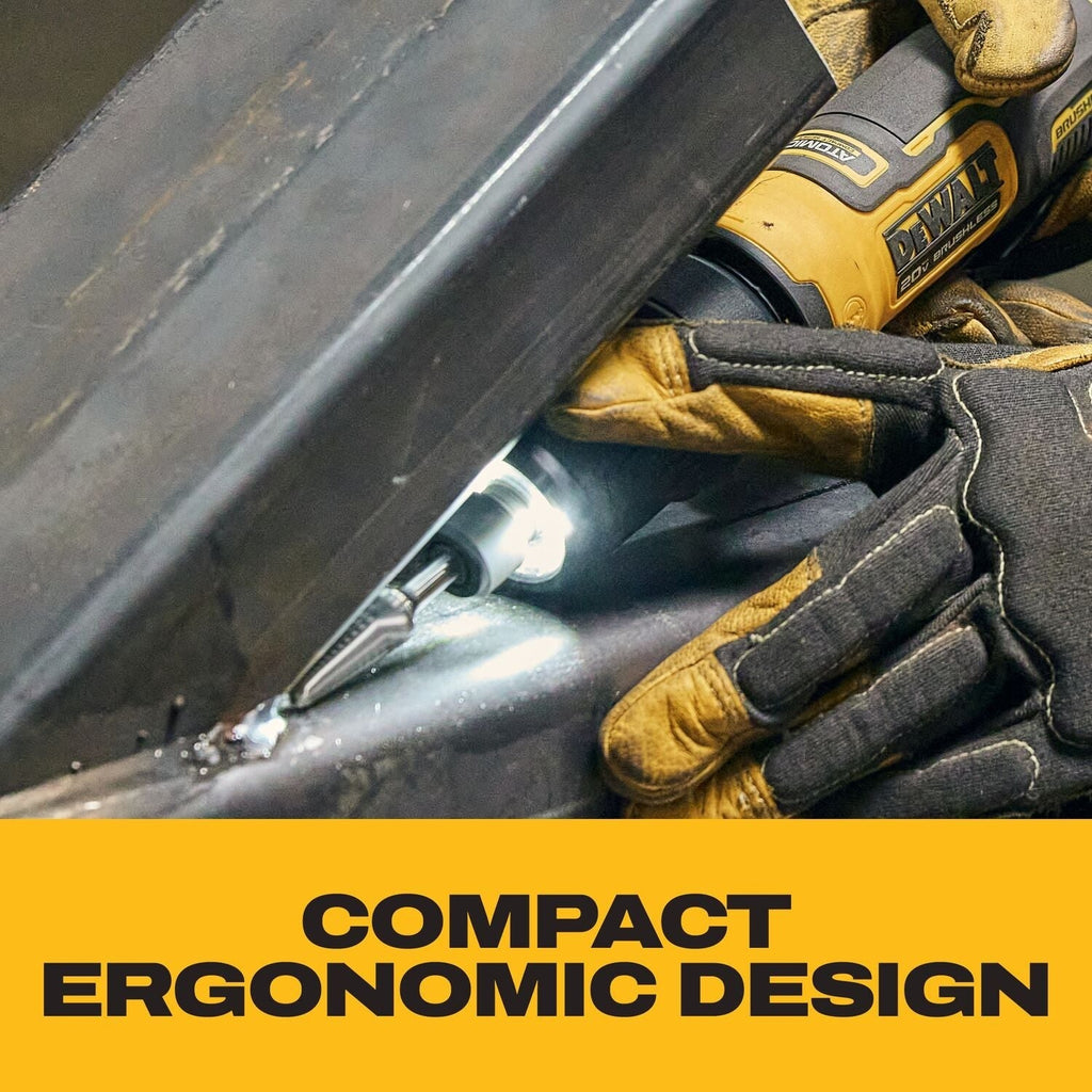 DeWALT DCG420GE1 20V MAX ATOMIC Die Grinder Oil-Resistant 1.7Ah XR POWERSTACK Kit