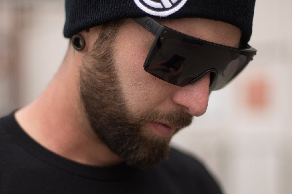 Heat Wave Lazer Face Black Z87 Sunglasses