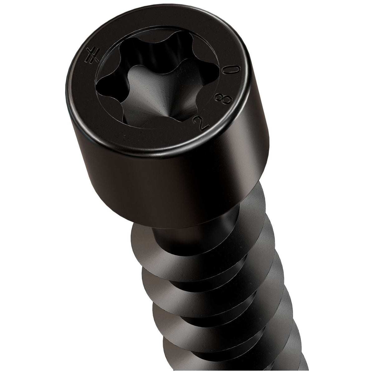 Simpson Strong-Tie SDCFC8X280 Strong-Drive SDCFC TIMBER-CFC Screw, 0.315-in. x 11-in. T40, E-Coat, 250-Pack