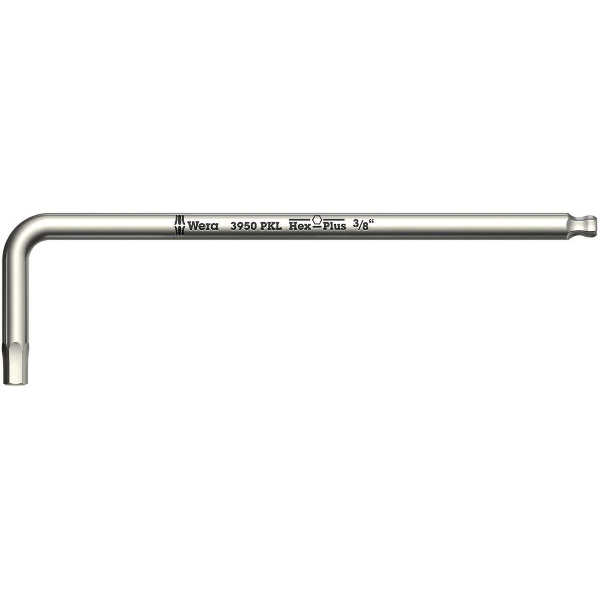 Wera 3950 Pkl L-Key, Imperial, Stainless, 5/32-in.x137-mm.