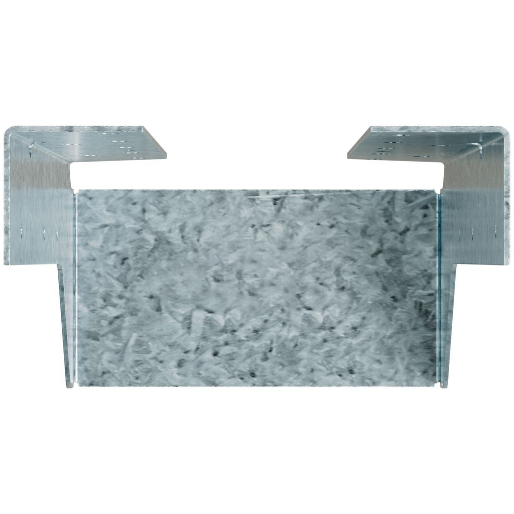 Simpson Strong-Tie HUCQ612Z-SDSG HUCQ ZMAX Heavy Face-Mount Concealed-Flange Joist Hanger for 6x12 w/ Screws