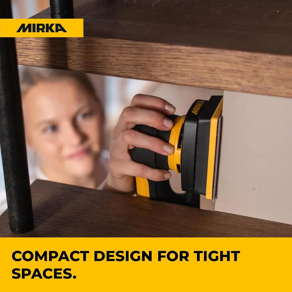 Mirka DEOS 343CV 3 x 4-in. Corded Orbital Sheet Sander for Detail Sanding