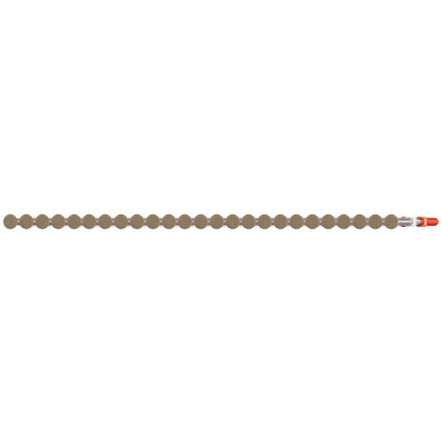 Simpson Strong-Tie S11A237KJT 20–22° Plastic Strip, Casing Head, Ring-Shank Nail, 2-3/8-in. x 11 ga. Tan, 1000-Pack