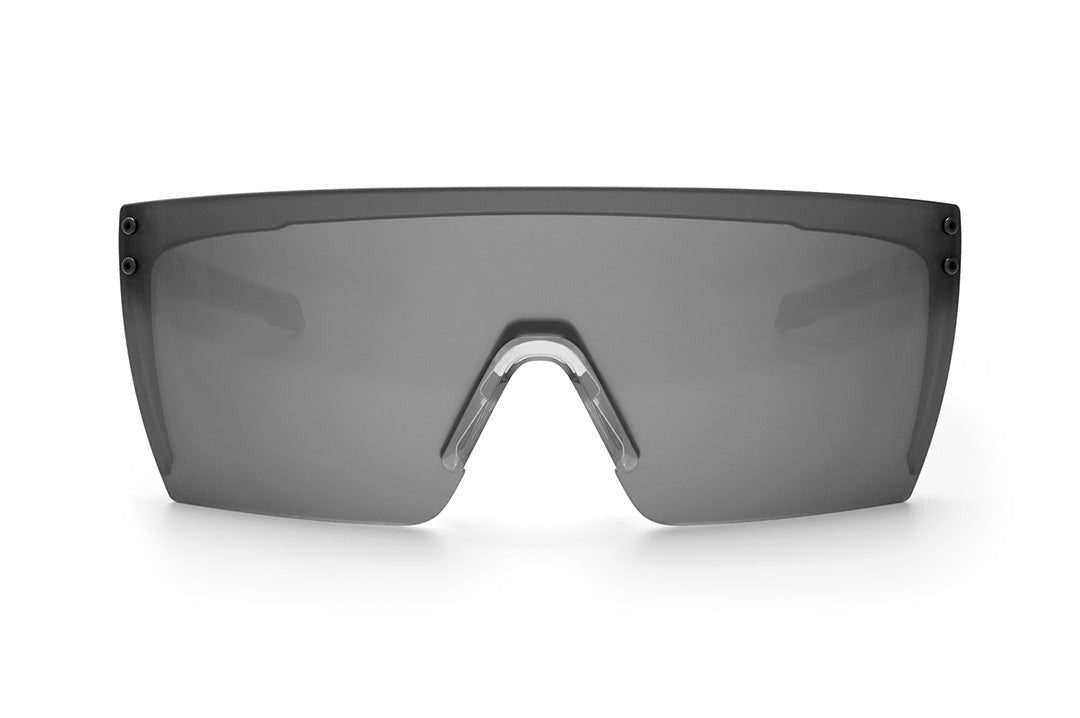 Heat Wave Performance XL Lazer Face VAPOR CLEAR Frame Photochromic Lens Z87+ Sunglasses