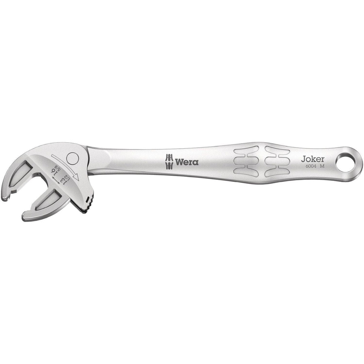 Wera 6004 Joker M Self-Setting Spanner, 13; 14; 15; 16x1/2; 17/32; 9/16; 19/32; 5/8-in.x188-mm.