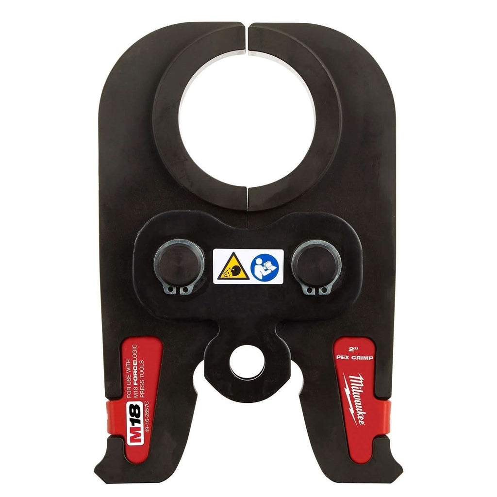 Milwaukee 49-16-2657C 2" PEX Crimp (F1807) Jaw for M18 FORCE LOGIC Press Tools