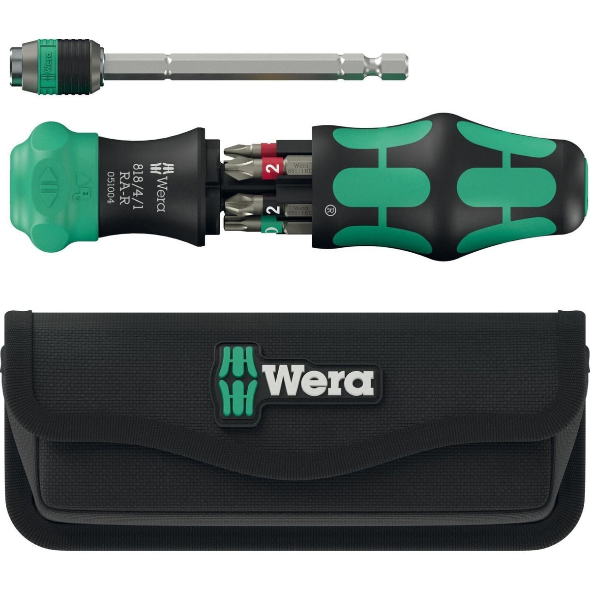 Wera Kraftform Kompakt 20 Ra-R With Pouch, 6-Pieces