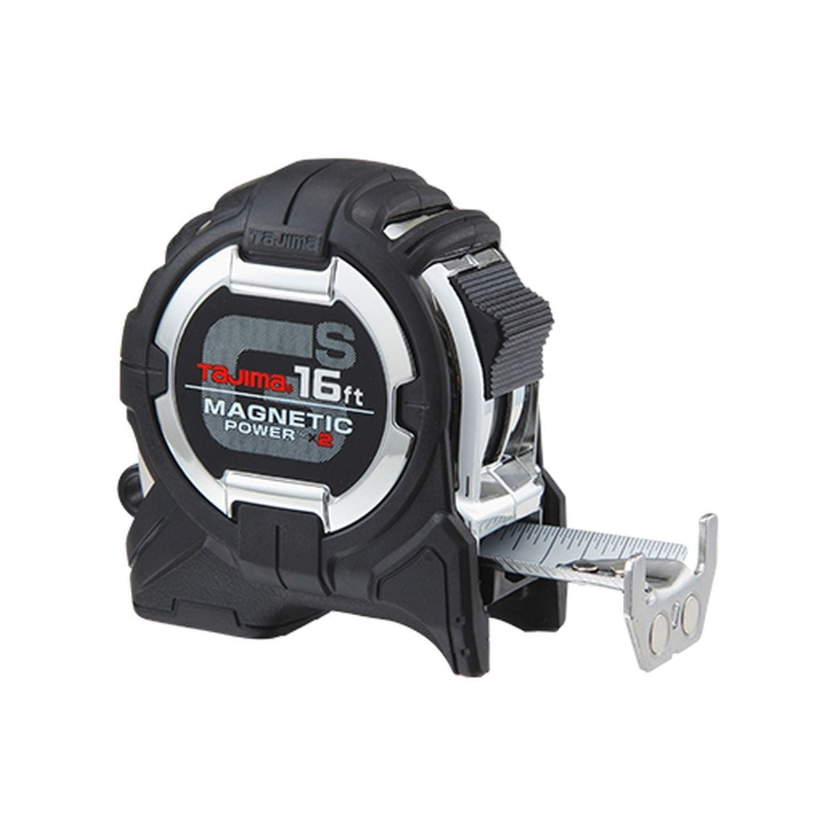 Tajima GS-SC16BW GS-Lock, 16-ft. x 1-in. Strong Tape and Magnetic Power x 2 With Compatible Clip