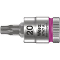 Wera 8767 A Torx Zyklop Bit Socket, 1/4-in. Drive, Torx 20x28-mm.