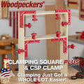 Woodpeckers CSP Clamp Rack-It Wall Storage Rack for Clamping Squares and CSP Clamps (CSPRIK1)