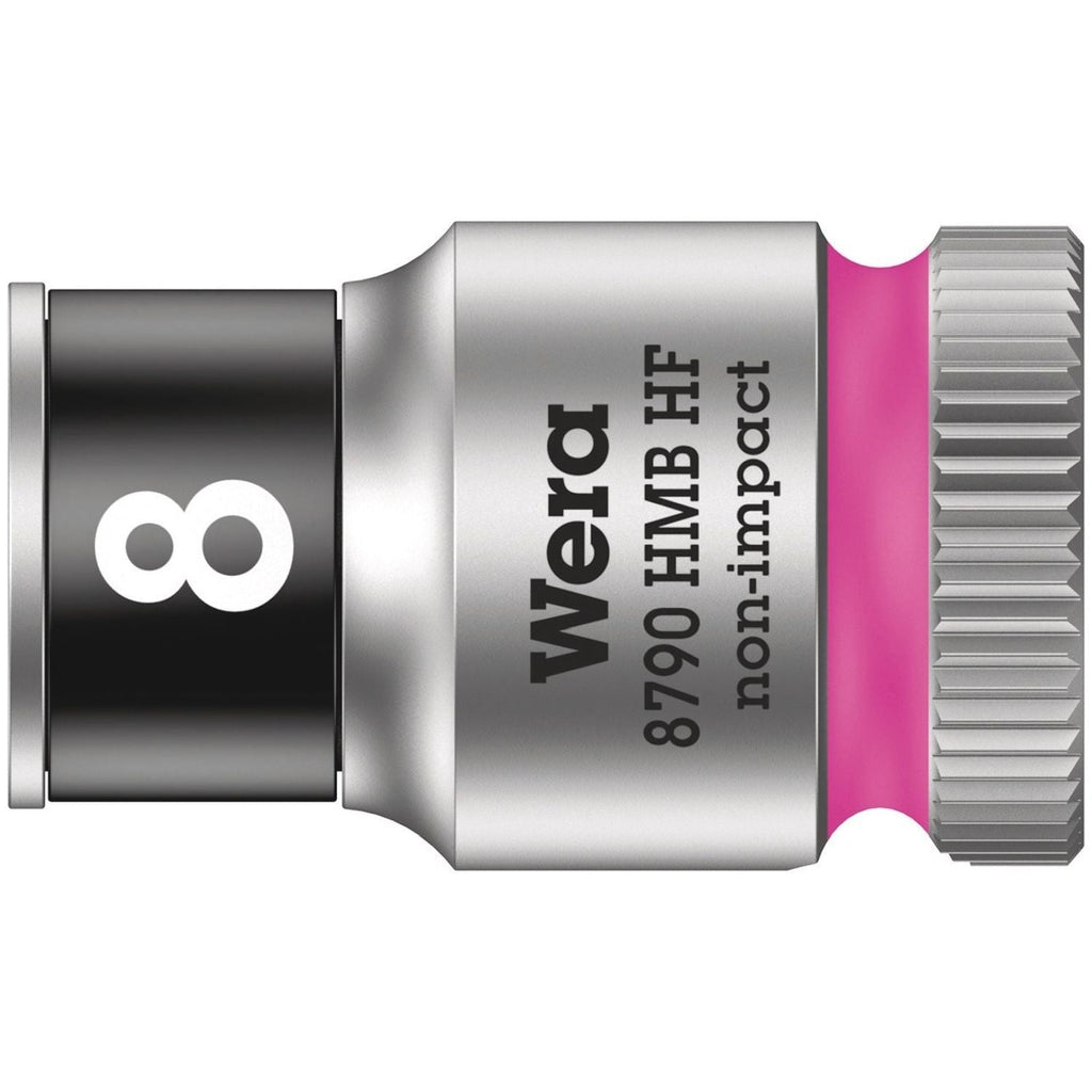 Wera 8790 Hmb Hf Zyklop Socket With 3/8-in. Drive With Holding Function, 8x29-mm.