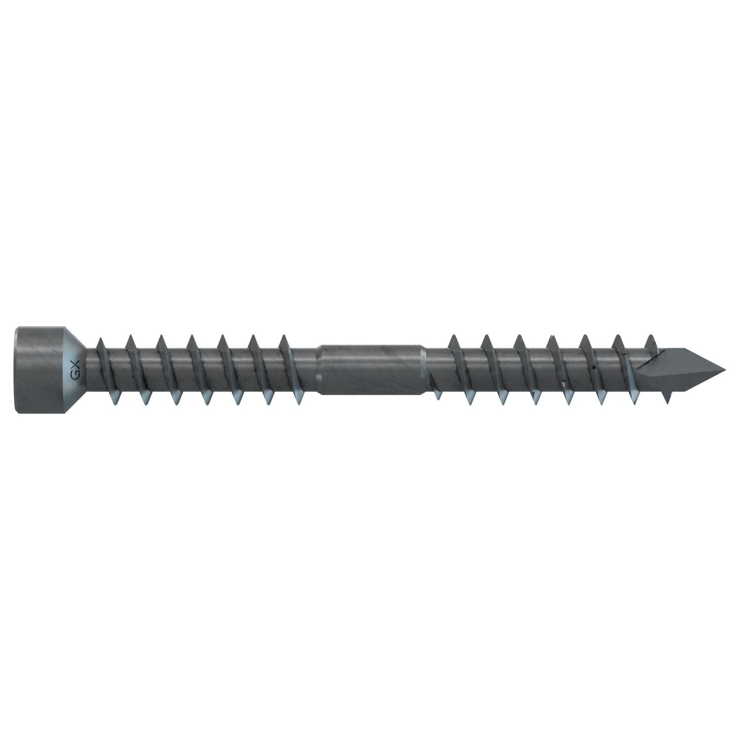 Simpson Strong-Tie SWD18212DBB-R50 Strong Drive SWD Double-Threaded Screw, 0.180-in. x 2-1/2-in. T30, Black, 50-Pack