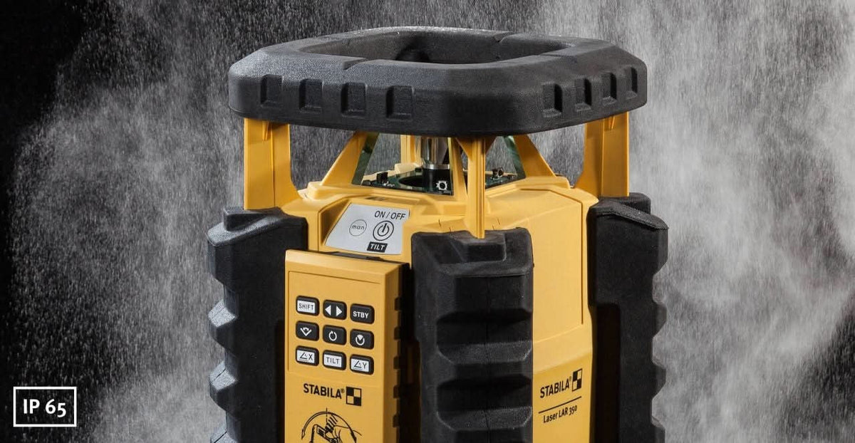 Stabila 05700 LAR350 Dual-Slope Rotary Laser Kit