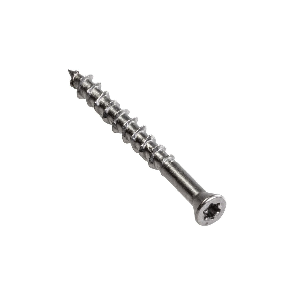 Simpson Strong-Tie T07162WP1 Deck-Drive DWP WOOD SS Screw, #7 x 1-5/8-in. T-15, Trim Head, Type 316, 1-lb.