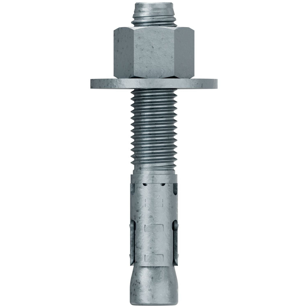 Simpson Strong-Tie STB2-75434MGF10 Strong-Bolt 2, 3/4-in. x 4-3/4-in. Mechanically Galvanized Wedge Anchor, Fully Assembled, 10-Pack