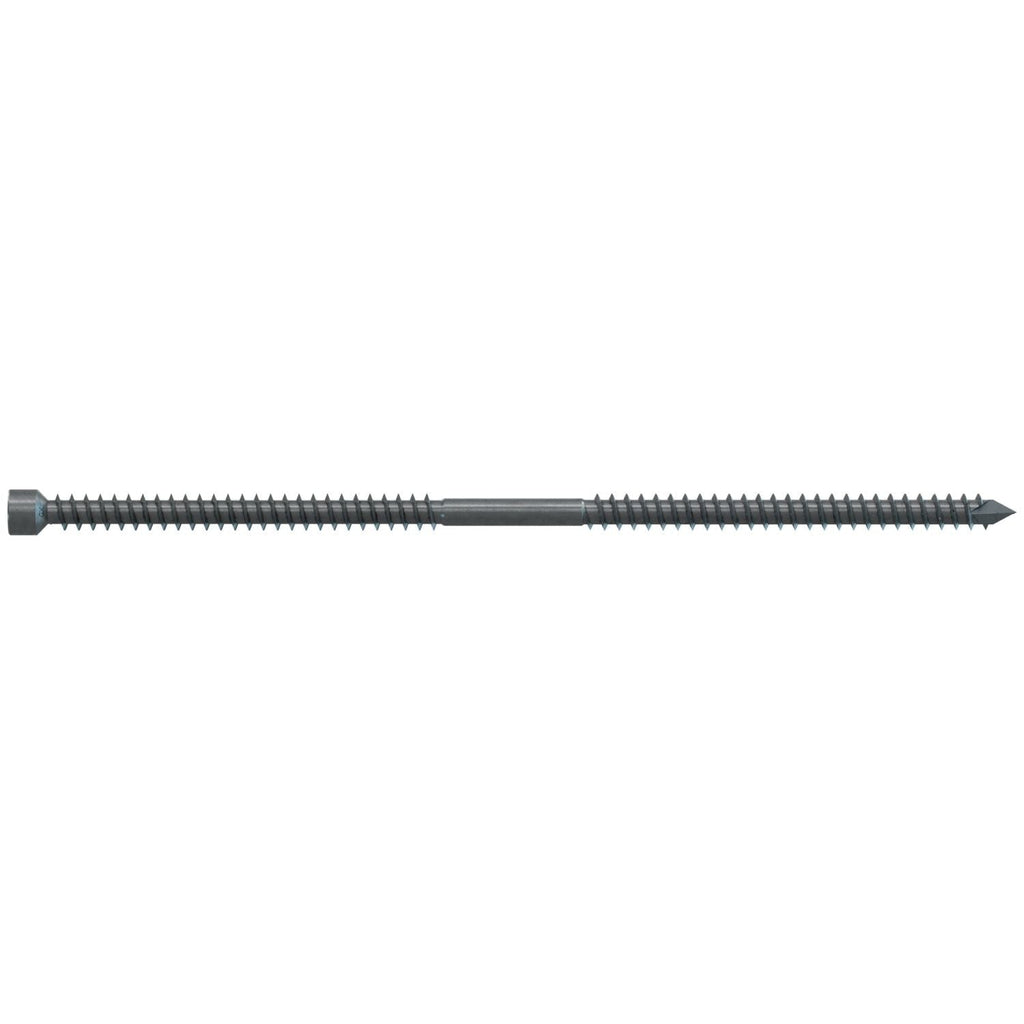Simpson Strong-Tie SWD22812DBB-R30 Strong Drive SWD Double-Threaded Screw, 0.235-in. x 8-1/2-in. T40, Black, 30-Pack