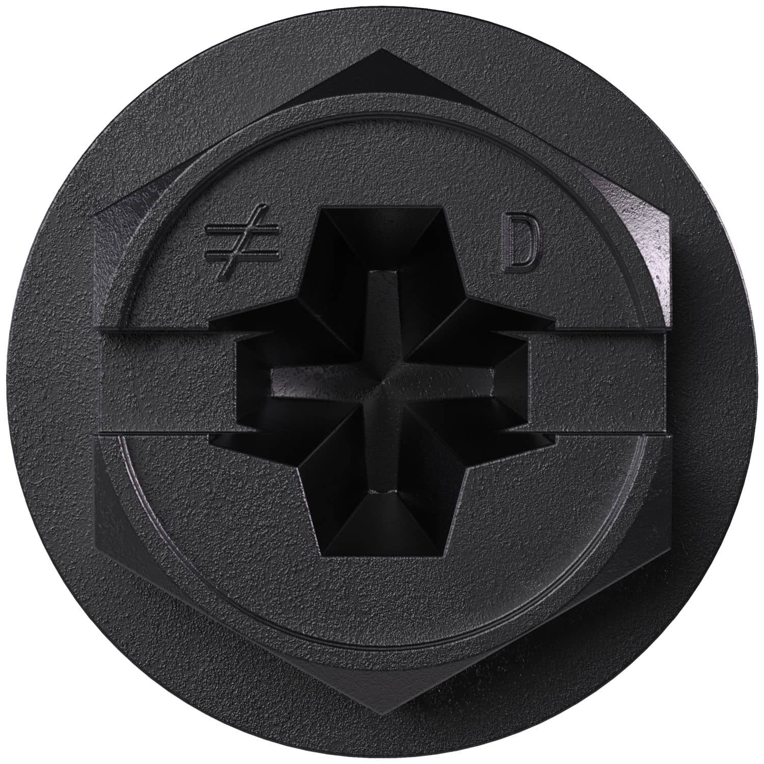 Simpson Strong-Tie TNTBL25314H Titen Turbo, 1/4-in. x 3-1/4-in. Hex-Head Concrete and Masonry Screw, Black, 100-Pack