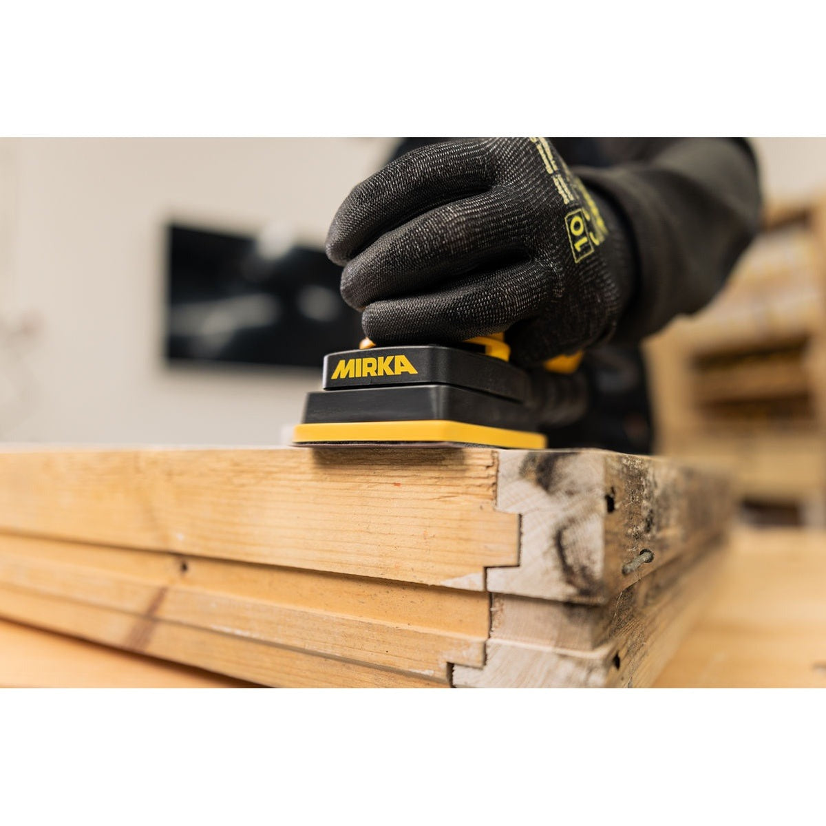 Mirka DEOS II 343X 3-in. x 4-in. Corded Orbital Sheet Sander with 3.0mm Orbit and Bluetooth
